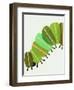 Cozy Corner Caterpillar -Left-Jenny Westenhofer-Framed Art Print