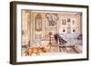 Cozy Corner-Carl Larsson-Framed Art Print