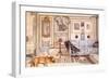 Cozy Corner-Carl Larsson-Framed Art Print