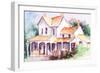 Cozy Cottage I-Jane Slivka-Framed Art Print