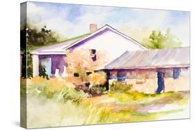 Cozy Cottage II-Jane Slivka-Stretched Canvas