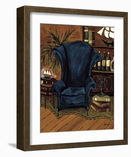 Cozy Den IV-Krista Sewell-Framed Giclee Print