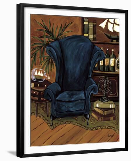 Cozy Den IV-Krista Sewell-Framed Giclee Print