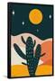 Cozy Joy - Desert Cactus At Night-Trends International-Framed Poster