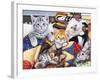 Cozy Kittens-Jenny Newland-Framed Giclee Print