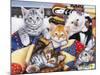 Cozy Kittens-Jenny Newland-Mounted Giclee Print