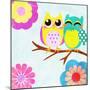 Cozy Owls I-SD Graphics Studio-Mounted Art Print