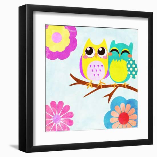 Cozy Owls I-SD Graphics Studio-Framed Art Print