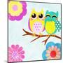 Cozy Owls I-SD Graphics Studio-Mounted Art Print