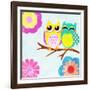 Cozy Owls I-SD Graphics Studio-Framed Art Print