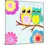 Cozy Owls I-SD Graphics Studio-Mounted Art Print