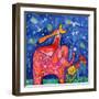 Cozy Up to the Moon-Wyanne-Framed Giclee Print