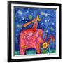 Cozy Up to the Moon-Wyanne-Framed Giclee Print