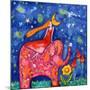 Cozy Up to the Moon-Wyanne-Mounted Giclee Print