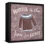 Cozy Winter V-Laura Marshall-Framed Stretched Canvas