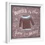 Cozy Winter V-Laura Marshall-Framed Art Print