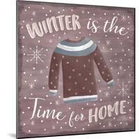 Cozy Winter V-Laura Marshall-Mounted Art Print