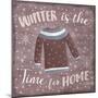 Cozy Winter V-Laura Marshall-Mounted Art Print