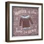 Cozy Winter V-Laura Marshall-Framed Art Print