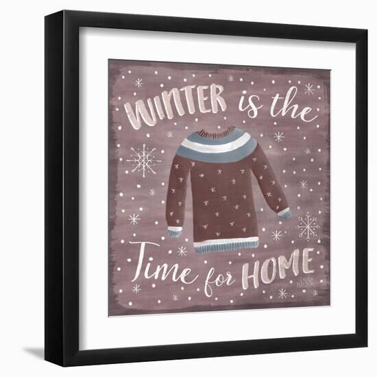 Cozy Winter V-Laura Marshall-Framed Art Print