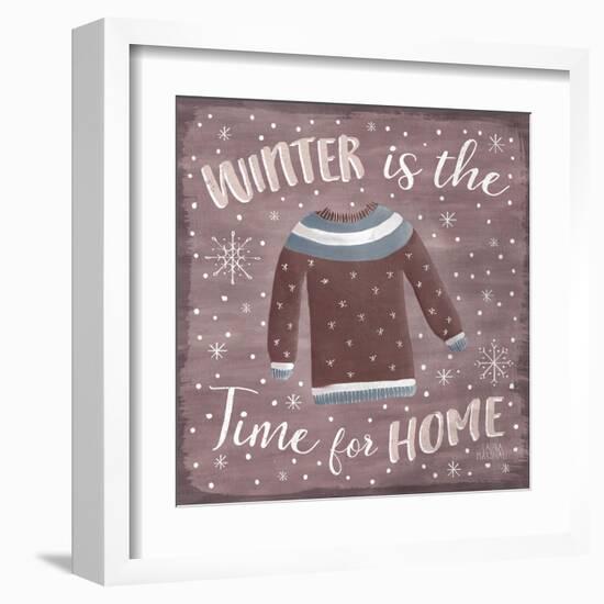 Cozy Winter V-Laura Marshall-Framed Art Print