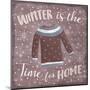 Cozy Winter V-Laura Marshall-Mounted Art Print