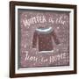 Cozy Winter V-Laura Marshall-Framed Art Print