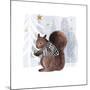 Cozy Woodland Animal II-Victoria Borges-Mounted Premium Giclee Print