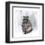 Cozy Woodland Animal IV-Victoria Borges-Framed Art Print