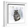 Cozy Woodland Animal IV-Victoria Borges-Framed Art Print