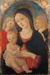 Madonna with Child and Two Angels-Cozzarelli Guidoccio-Stretched Canvas