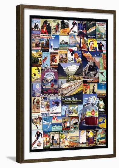 CP - Railroad Adventures-null-Framed Art Print