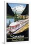 CP Train - Scenic Dome-null-Framed Poster