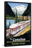 CP Train - Scenic Dome-null-Framed Poster