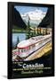 CP Train - Scenic Dome-null-Framed Poster