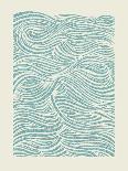 Sea Waves Pattern. EPS Vector File.-CPD-Lab-Laminated Art Print