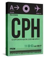CPH Copenhagen Luggage Tag 1-NaxArt-Stretched Canvas