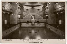 Queen Mary Ocean Liner, Playroom for Children-CR Hoffmann-Photographic Print