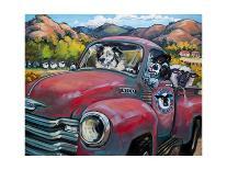 Git Along Lil Dogies-CR Townsend-Art Print