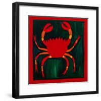 Crab,1998,(oil on linen)-Cristina Rodriguez-Framed Giclee Print