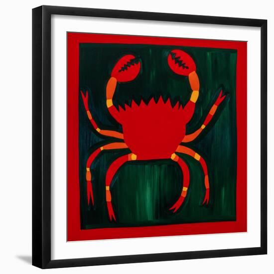 Crab,1998,(oil on linen)-Cristina Rodriguez-Framed Premium Giclee Print