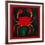 Crab,1998,(oil on linen)-Cristina Rodriguez-Framed Giclee Print