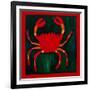 Crab,1998,(oil on linen)-Cristina Rodriguez-Framed Giclee Print