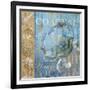 Crab and Sea-null-Framed Giclee Print