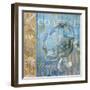 Crab and Sea-null-Framed Giclee Print