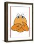 Crab - Animaru Cartoon Animal Print-Animaru-Framed Giclee Print