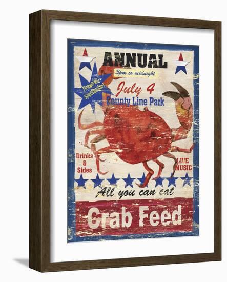 Crab Feed-Fiona Stokes-Gilbert-Framed Giclee Print