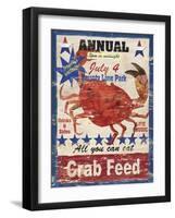 Crab Feed-Fiona Stokes-Gilbert-Framed Giclee Print