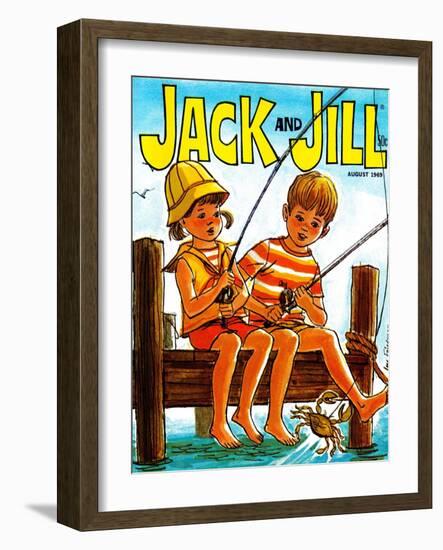 Crab Fishing - Jack and Jill, August 1969-Joy Friedman-Framed Premium Giclee Print