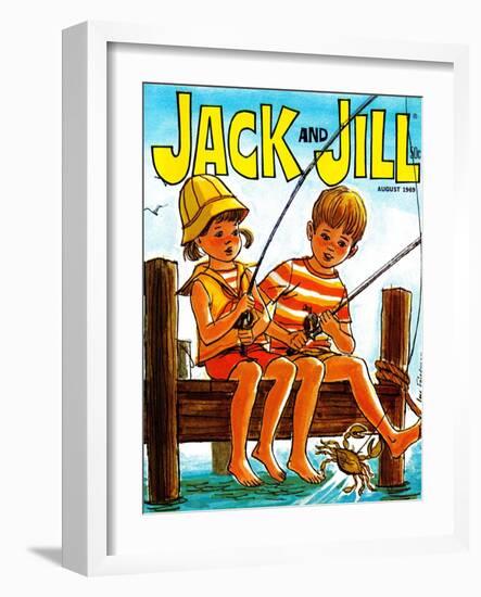 Crab Fishing - Jack and Jill, August 1969-Joy Friedman-Framed Premium Giclee Print